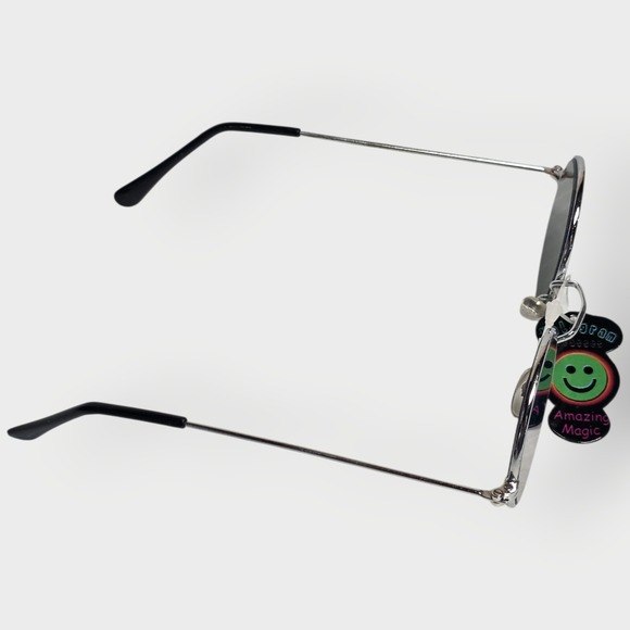 NEW Holographic TEDDY BEAR Sunglasses Glasses Vintage 1990's Halloween Costume - Picture 5 of 5